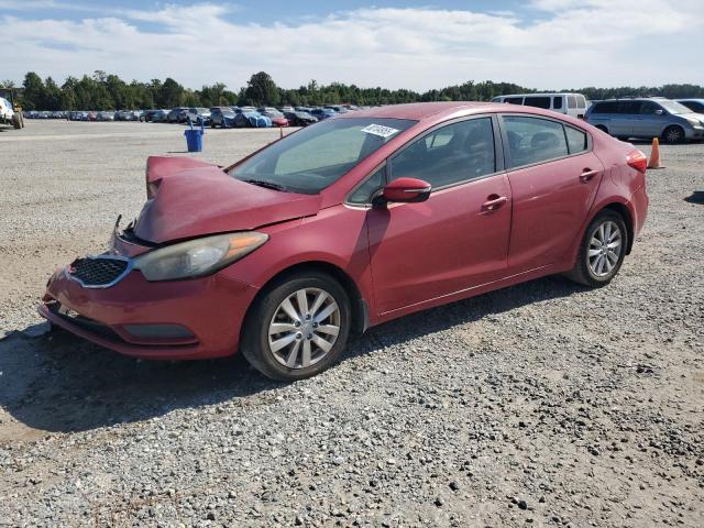 KIA FORTE LX 2014 with VIN KNAFX4A62E5129302 - Photo from auction