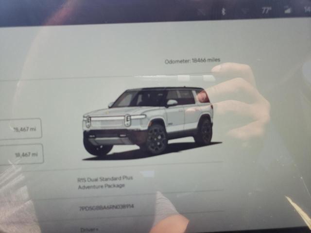 Photo 9 from auction – 2024 RIVIAN R1S ADVENT with VIN 7PDSGBBA6RN038914