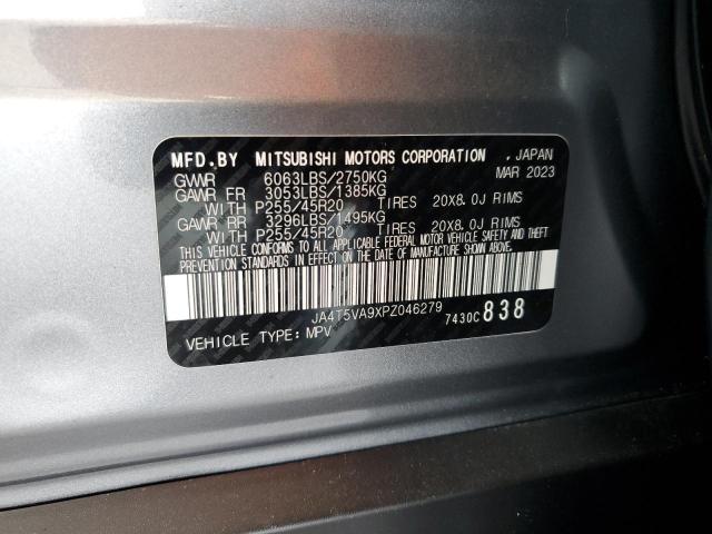 Photo 14 from auction – 2023 MITSUBISHI OUTLANDER with VIN JA4T5VA9XPZ046279