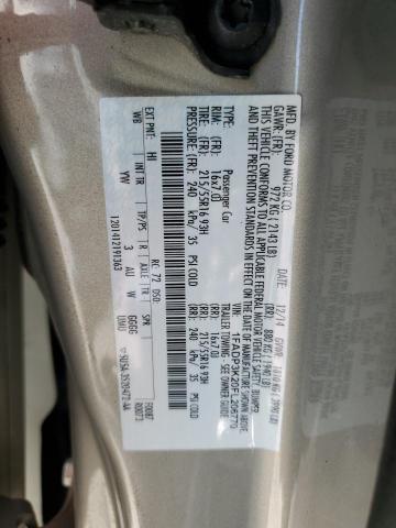 Photo 14 from auction – 2015 FORD FOCUS SE with VIN 1FADP3K20FL206770