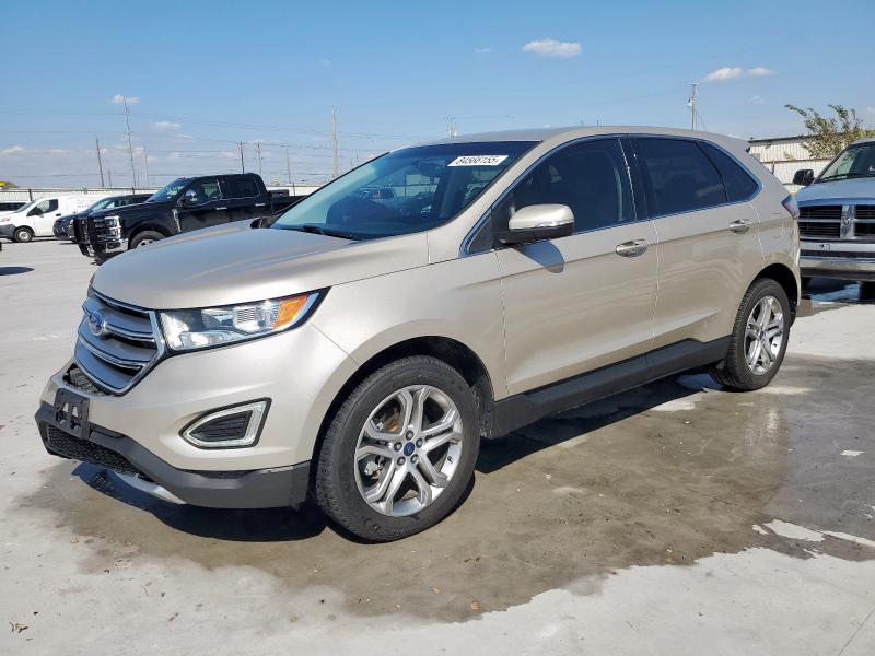 FORD EDGE TITAN 2017 with VIN 2FMPK3K91HBB02287 - Photo from auction