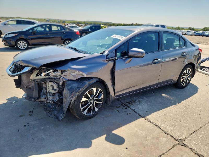 HONDA CIVIC EX 2015 with VIN 19XFB2F84FE000645 - Photo from auction