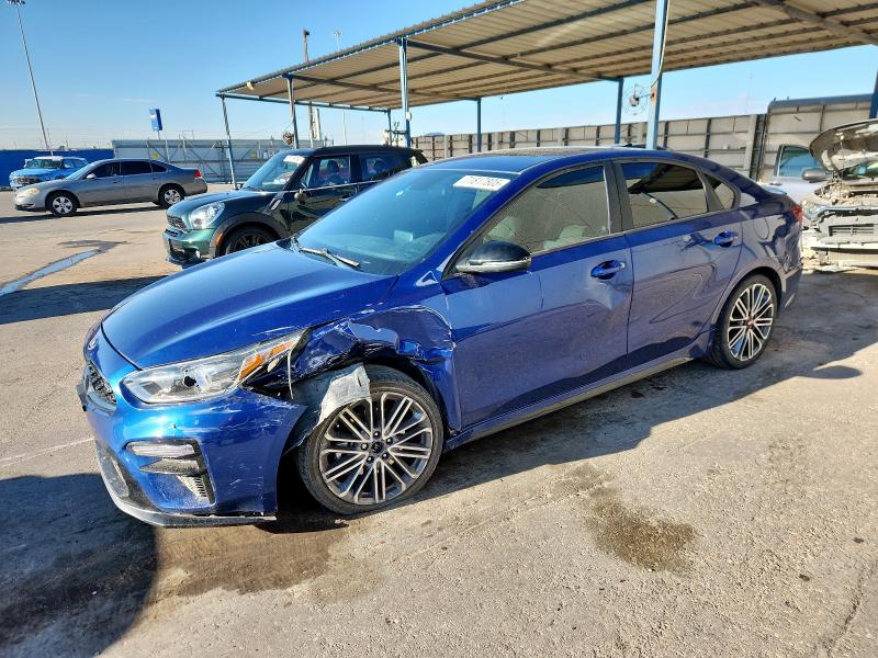 KIA FORTE GT 2021 with VIN 3KPF44AC5ME398544 - Photo from auction