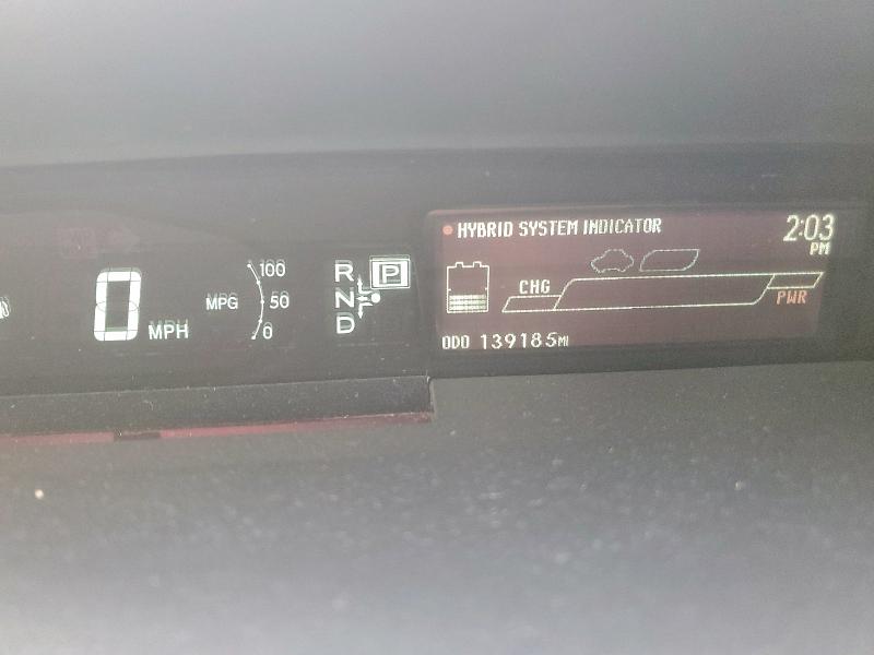 Photo 9 from auction – 2013 TOYOTA PRIUS with VIN JTDKN3DU6D0342261