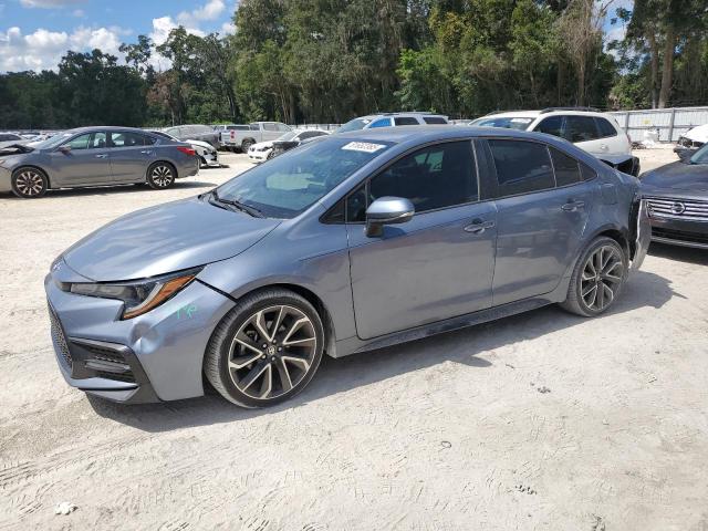 TOYOTA COROLLA SE 2022 with VIN 5YFS4MCE2NP119645 - Photo from auction