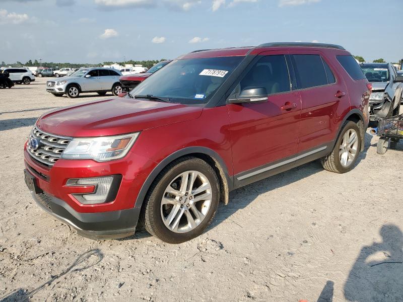 FORD EXPLORER X 2017 with VIN 1FM5K8D85HGC13118 - Photo from auction