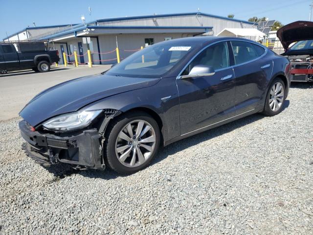 TESLA MODEL S 85 2015 with VIN 5YJSA1H20FF096563 - Photo from auction