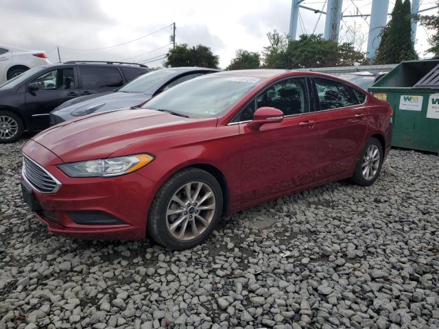 FORD FUSION SE 2017 with VIN 3FA6P0HDXHR117017 - Photo from auction