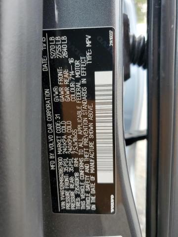 Photo 14 from auction – 2016 VOLVO XC60 T5 PL with VIN YV4612RM8G2867800