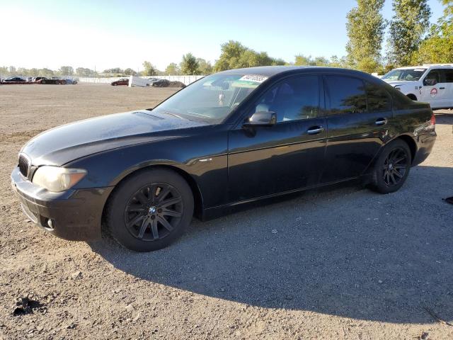 BMW 750 I 2008 with VIN WBAHL83508DT13941 - Photo from auction