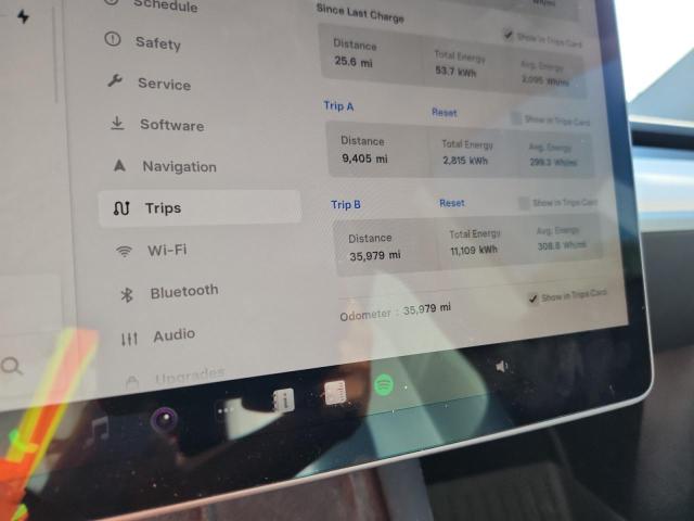 Photo 9 from auction – 2023 TESLA MODEL Y with VIN 7SAYGDEE4PA100737