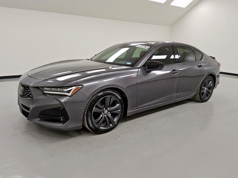 ACURA TLX TECH A 2021 with VIN 19UUB5F52MA013782 - Photo from auction