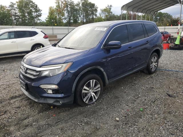 HONDA PILOT EXL 2017 with VIN 5FNYF6H58HB069522 - Photo from auction