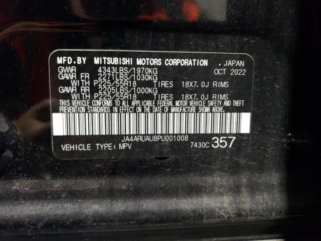 Photo 14 from auction – 2023 MITSUBISHI OUTLANDER with VIN JA4ARUAU8PU001008