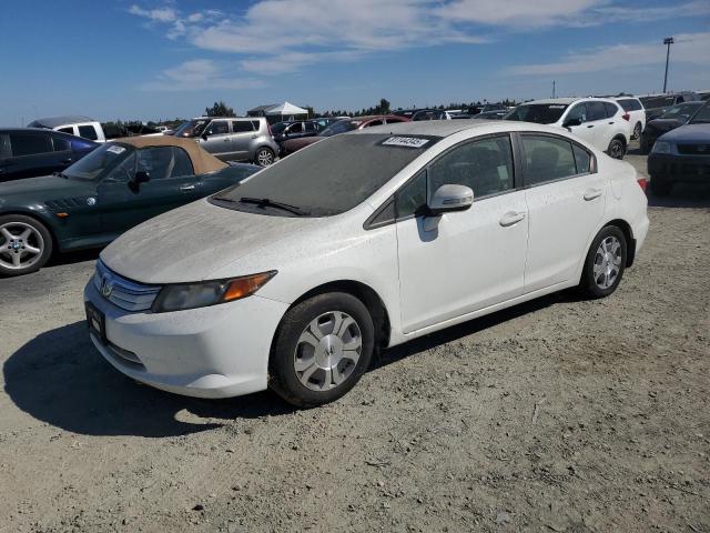 HONDA CIVIC HYBR 2012 with VIN JHMFB4F25CS007876 - Photo from auction