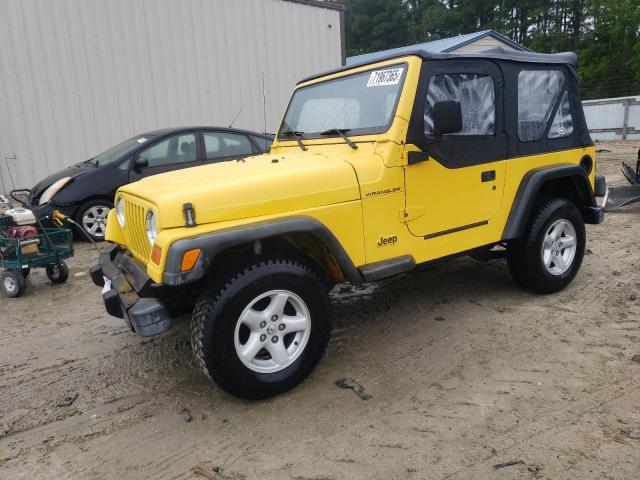 JEEP WRANGLER / 2002 with VIN 1J4FA29P62P702606 - Photo from auction