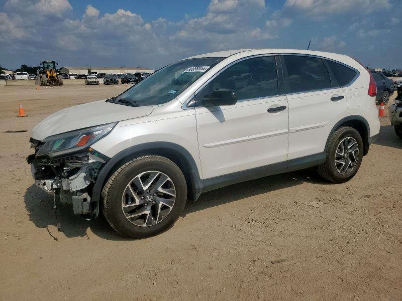 HONDA CR-V SE 2016 with VIN 5J6RM3H40GL008560 - Photo from auction