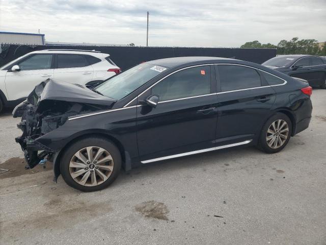 HYUNDAI SONATA SPO 2017 with VIN 5NPE34AF1HH577352 - Photo from auction