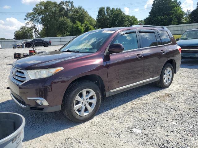 TOYOTA HIGHLANDER BASE 2011 with VIN 5TDZK3EH9BS031362 - Photo from auction