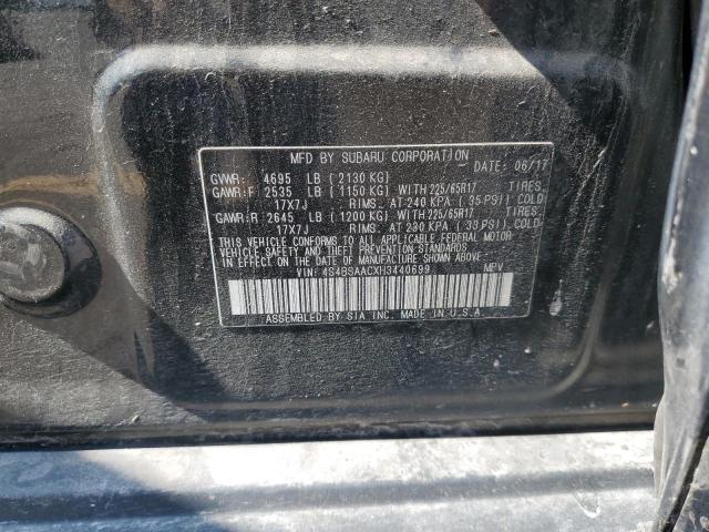 Photo 14 from auction – 2017 SUBARU OUTBACK 2. with VIN 4S4BSAACXH3440699