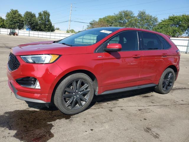 FORD EDGE SEL 2022 with VIN 2FMPK4J90NBA01714 - Photo from auction