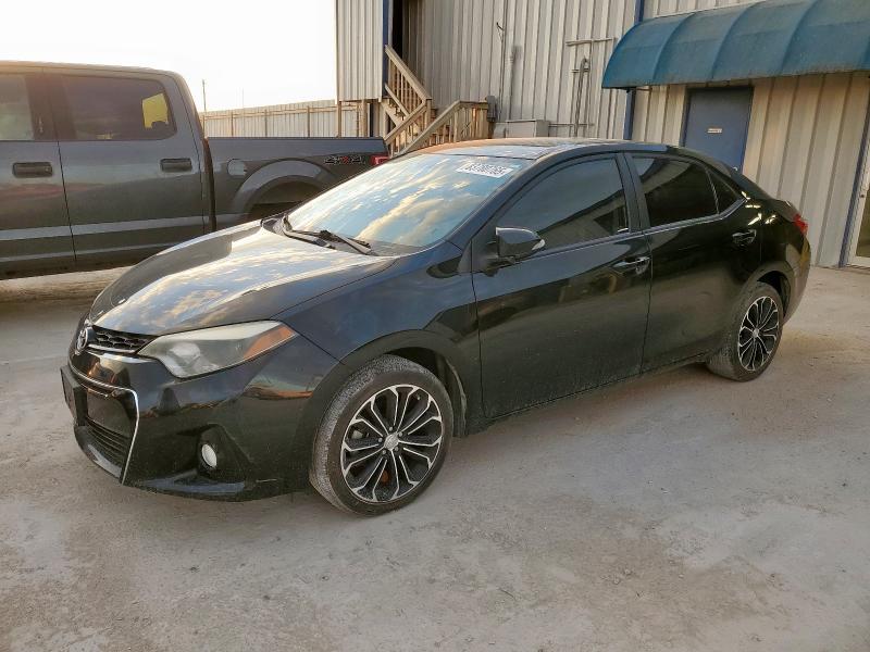 TOYOTA COROLLA L 2014 with VIN 5YFBURHE8EP072398 - Photo from auction