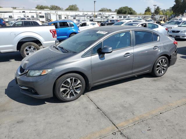 HONDA CIVIC EXL 2013 with VIN 2HGFB2F92DH512965 - Photo from auction