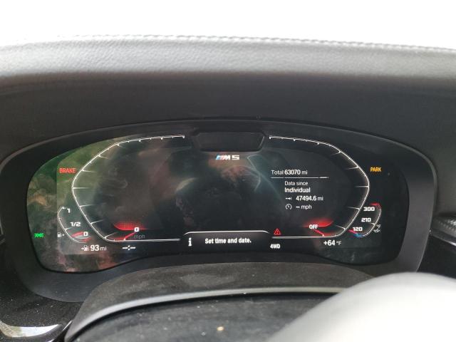 Photo 9 from auction – 2021 BMW M5 with VIN WBS83CH05MCH25612