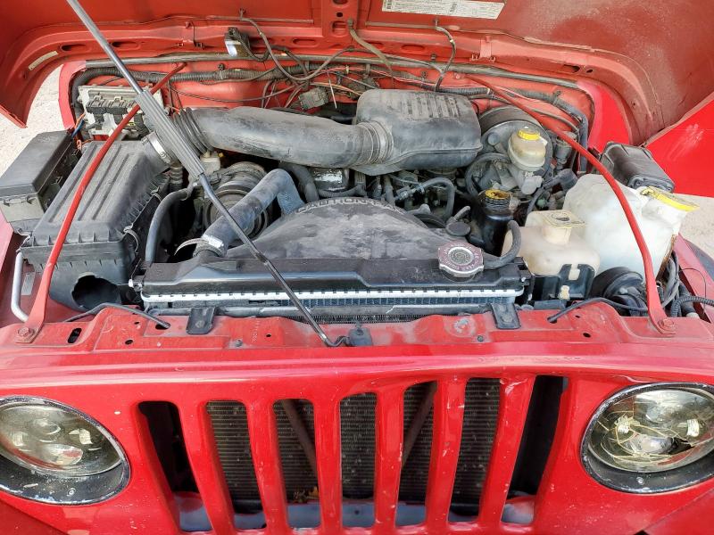 Photo 11 from auction – 2000 JEEP WRANGLER / with VIN 1J4FA29P4YP798115