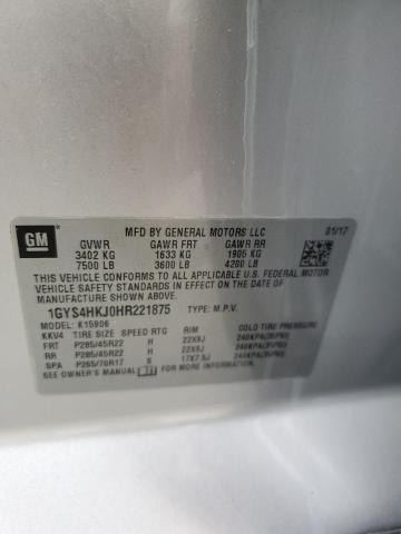 Foto 14 de la subasta – 2017 CADILLAC ESCALADE E con VIN 1GYS4HKJ0HR221875