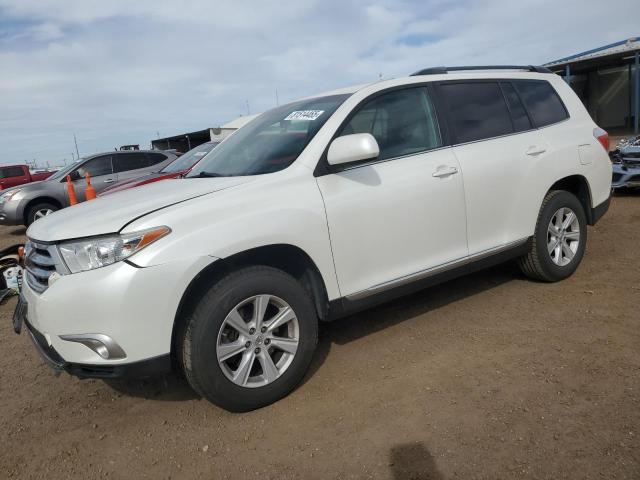 TOYOTA HIGHLANDER 2013 with VIN 5TDZA3EH2DS032553 - Photo from auction