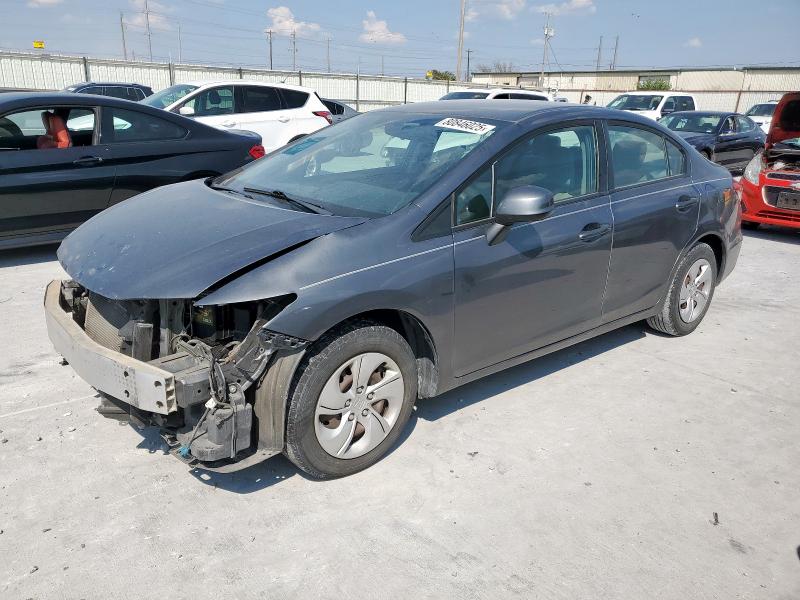 Photo 1 from auction – 2013 HONDA CIVIC LX with VIN 19XFB2F57DE205816