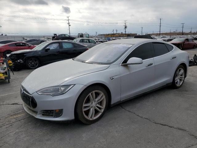 TESLA MODEL S 2013 with VIN 5YJSA1CG6DFP23802 - Photo from auction