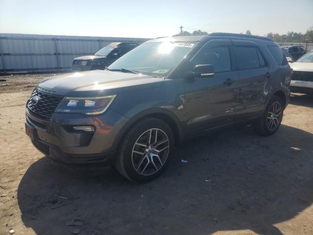 FORD EXPLORER S 2018 with VIN 1FM5K8GT8JGB04903 - Photo from auction