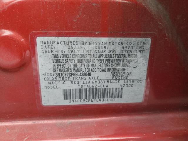 Photo 14 from auction – 2015 NISSAN VERSA NOTE S with VIN 3N1CE2CP6FL438040