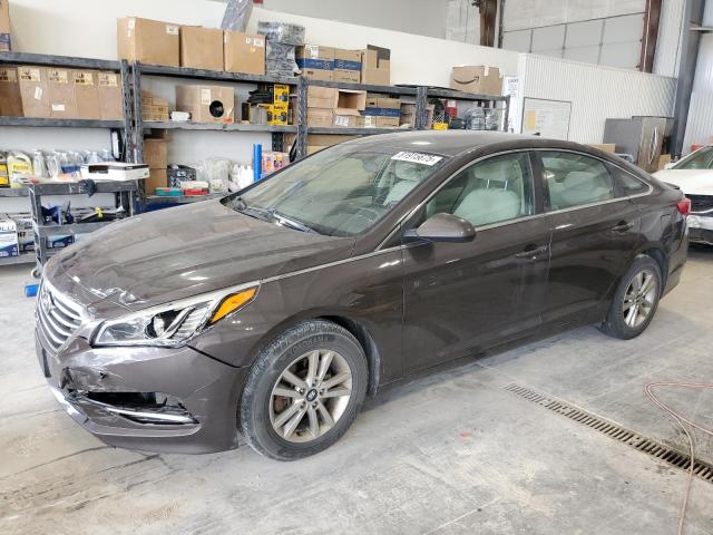 HYUNDAI SONATA SE 2015 with VIN 5NPE24AF4FH246152 - Photo from auction