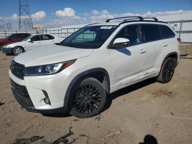 TOYOTA HIGHLANDER 2017 with VIN 5TDKZRFH8HS512761 - Photo from auction