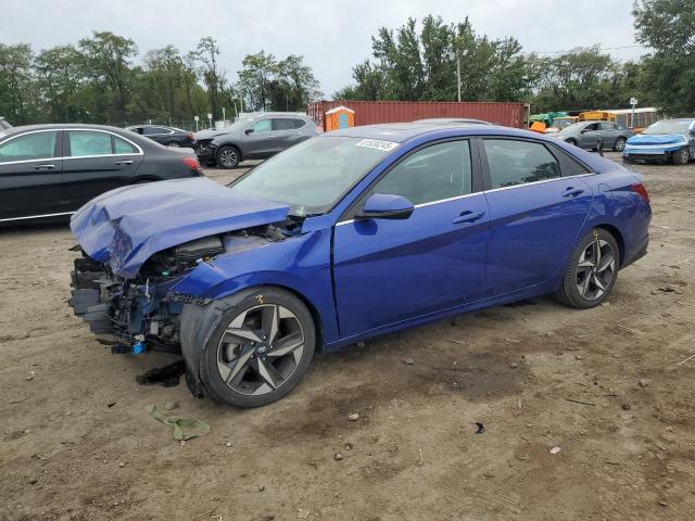 HYUNDAI ELANTRA LIMITED 2022 with VIN KMHLP4AG7NU366299 - Photo from auction