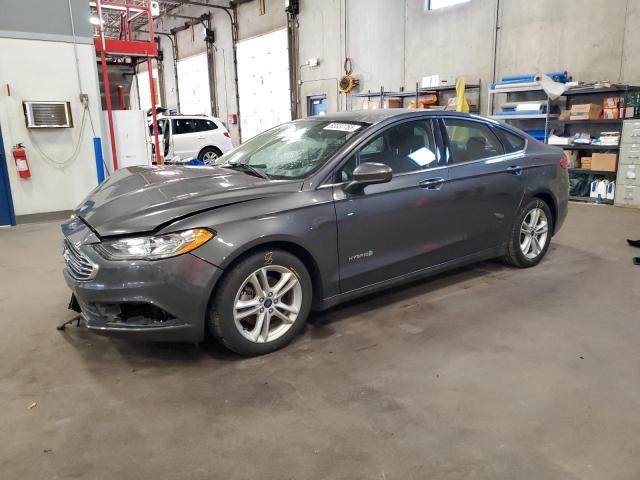 FORD FUSION SE 2018 with VIN 3FA6P0LU8JR211510 - Photo from auction