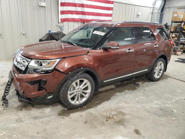 FORD EXPLORER L 2018 with VIN 1FM5K8F81JGB78970 - Photo from auction