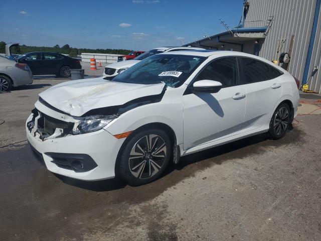 HONDA CIVIC EXL 2018 with VIN JHMFC1F71JX021202 - Photo from auction