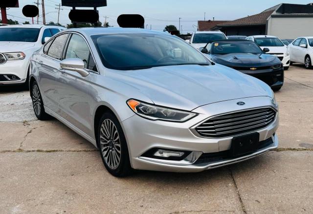 FORD FUSION TIT 2018 with VIN 3FA6P0D92JR206717 - Photo from auction