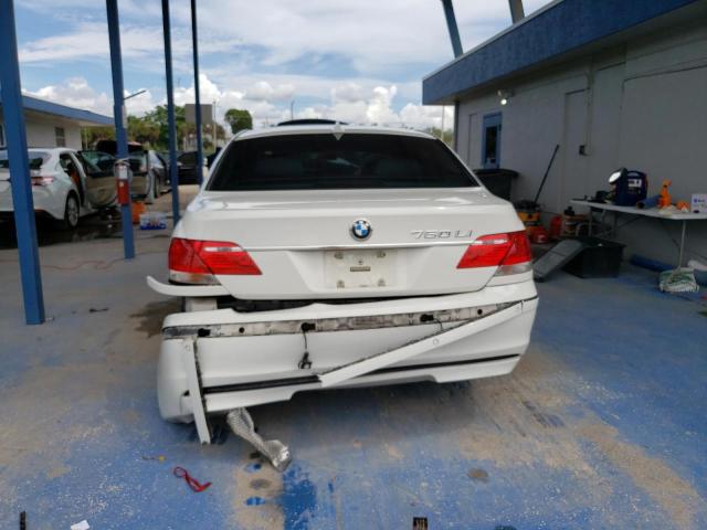 Photo 6 from auction – 2006 BMW 750 LI with VIN WBAHN83546DT28336