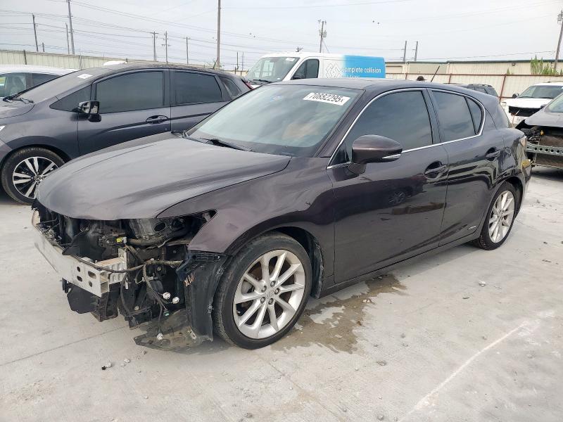 LEXUS CT 200 2012 with VIN JTHKD5BH7C2090090 - Photo from auction