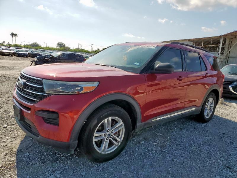 FORD EXPLORER X 2020 with VIN 1FMSK7DH1LGC45344 - Photo from auction