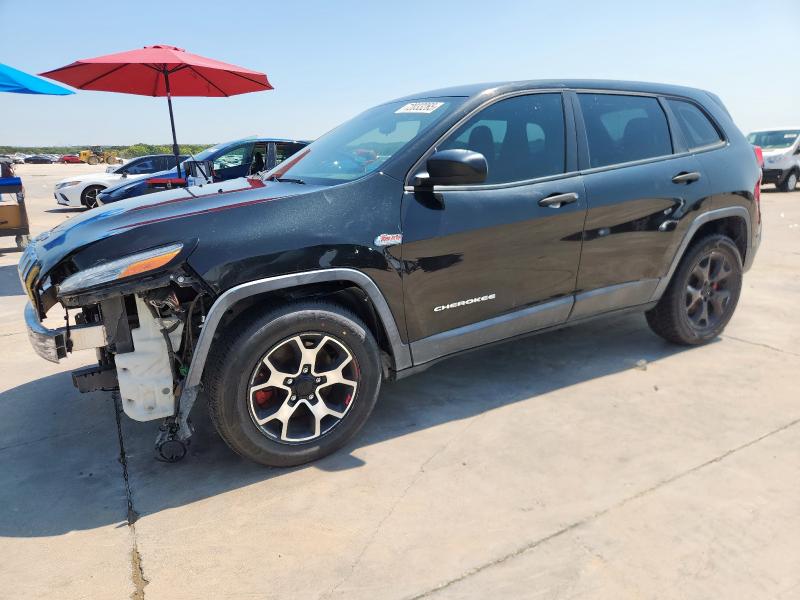JEEP CHEROKEE S 2014 with VIN 1C4PJLAB8EW201002 - Photo from auction