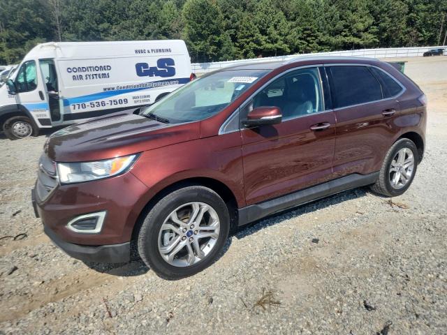 FORD EDGE TITANIUM 2015 with VIN 2FMTK4K94FBB10269 - Photo from auction