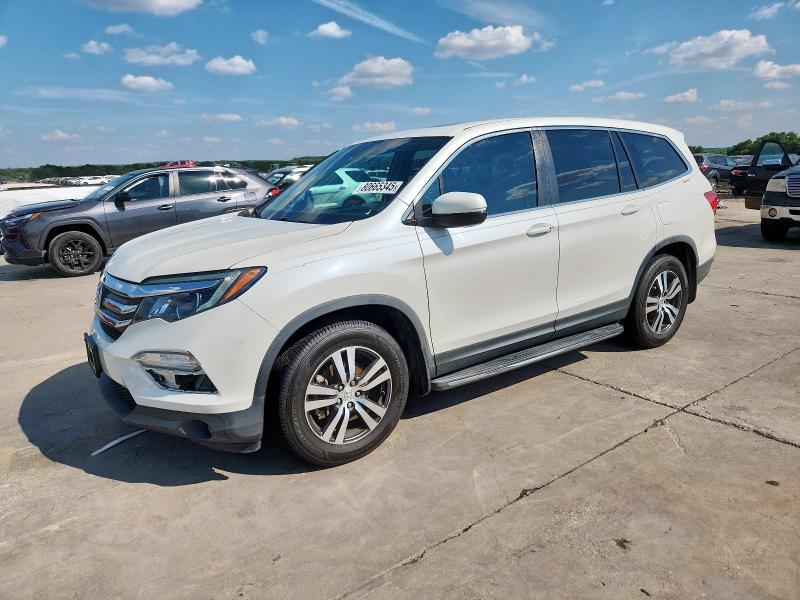 HONDA PILOT EXL 2016 with VIN 5FNYF5H55GB048619 - Photo from auction