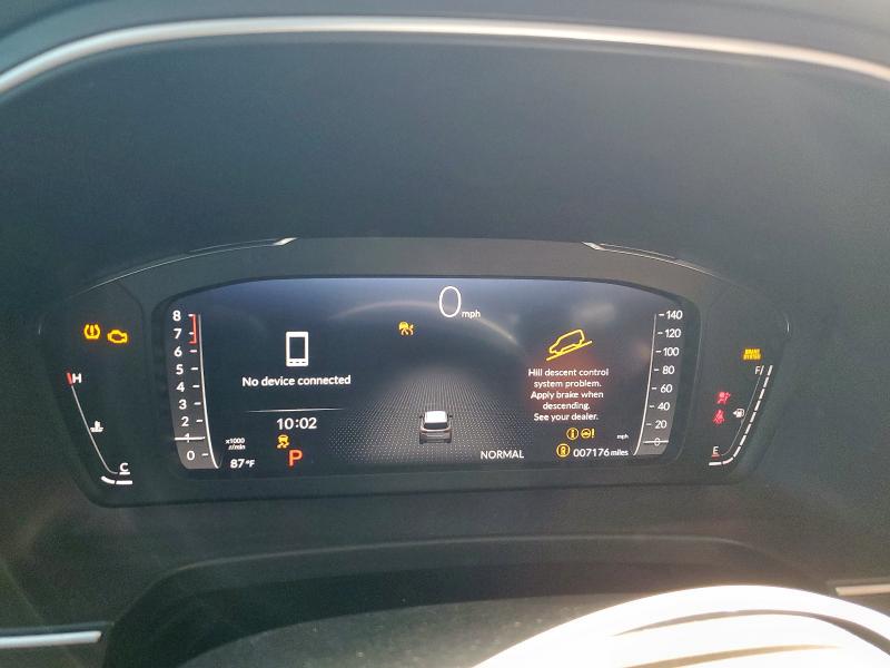 Photo 9 from auction – 2025 HONDA PILOT ELIT with VIN 5FNYG1H83SB077240