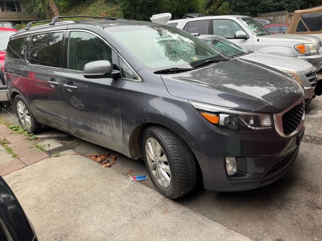 KIA SEDONA EX 2015 مع رقم تعريف المركبة KNDMC5C10F6020006 - صورة من المزاد